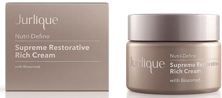 Jurlique Nutri-Define Supreme Restorative Rich Cream Intenzivna anti-aging krema za obnavljanje elastičnosti kože lica