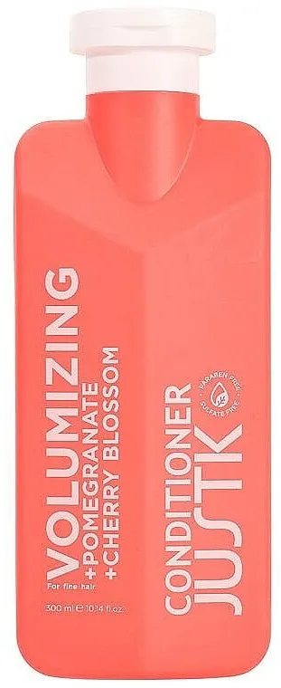 JustK Pomegranate &amp; Cherry Blossom Volumizing Conditioner Regenerator za povećanje volumena za tanku kosu