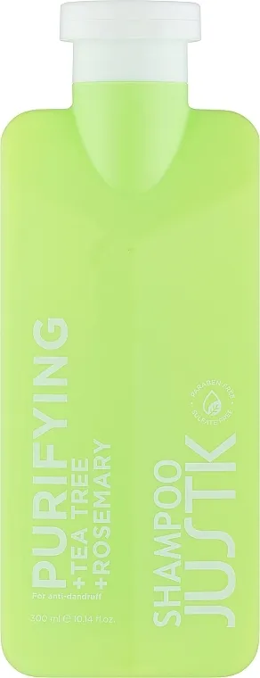 JustK Tea Tree &amp; Rosemary Purifying Shampoo Čistač protiv peruti