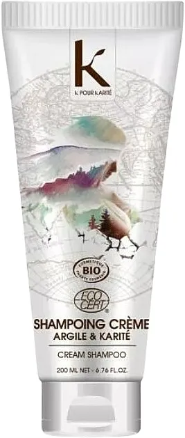 K Pour Karite Cream Shampoo Clay &amp; Shea Butter Kremasti šampon za kosu sa organskom glinom i shea puterom