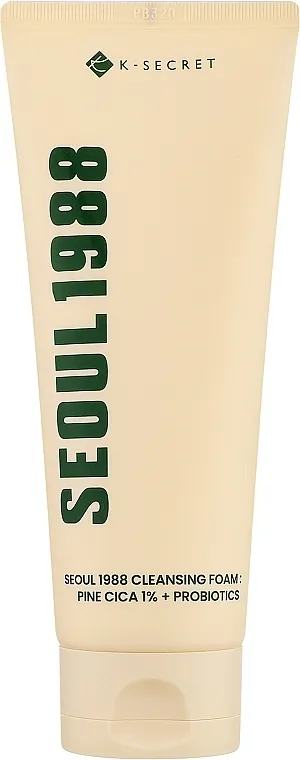 K-Secret Seoul 1988 Cleansing Foam Pine Cica 1% + Probiotics Pena za umivanje lica