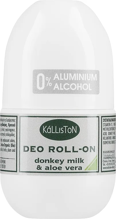 Kalliston Deo Roll-On for Men Donkey Milk &amp; Aloe Vera Roll-on dezorodans za muškarce