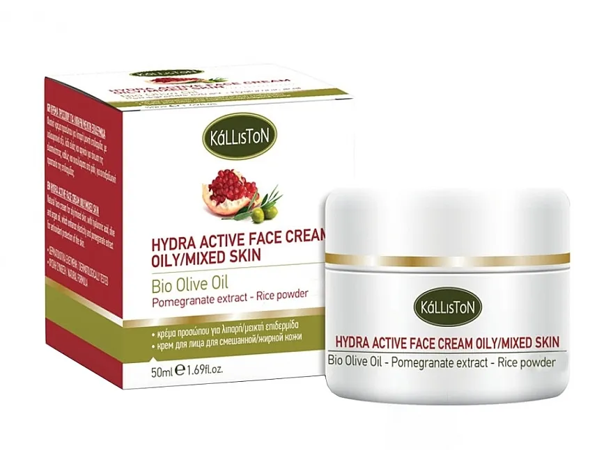 Kalliston Hydra Active Face Cream For Oily Skin Krema za lice za masnu kožu