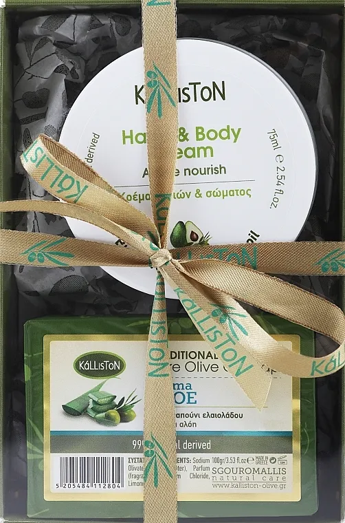 Kalliston (sapun/100g + cr/75ml) Set "Aloe"