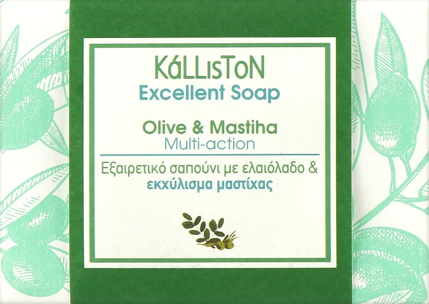 Kalliston Traditional Pure Olive Oil Soap Multi-Action Tradicionalni sapun s ekstraktom mastike
