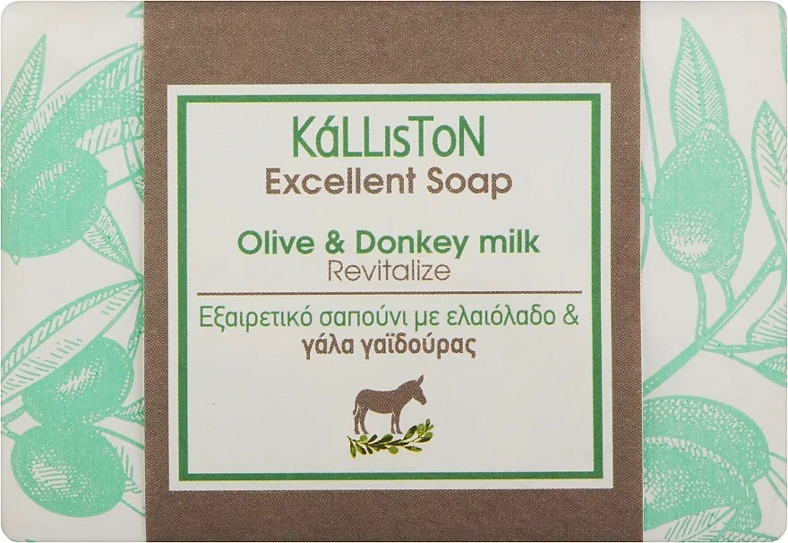 Kalliston Traditional Pure Olive Oil Soap Revitalize Tradicionalni sapun s magarećim mlijekom