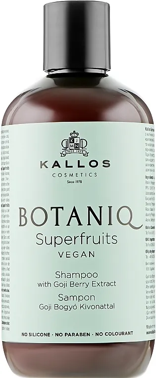 Kallos Cosmetics Botaniq Superfruits Shampoo Super voćni šampon za kosu
