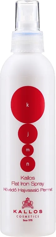 Kallos Cosmetics Flat Iron Spray Sprej za toplinsku zaštitu