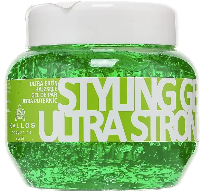 Kallos Cosmetics Gel za kosu ultra jakog učvršćivanja