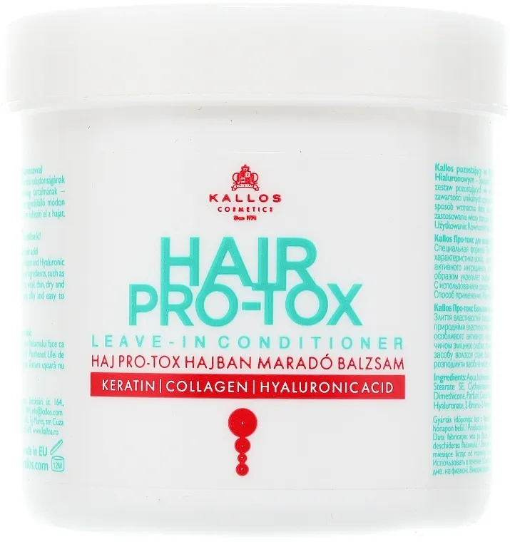 Kallos Cosmetics Hair Botox Conditioner Regenerator za kosu botox
