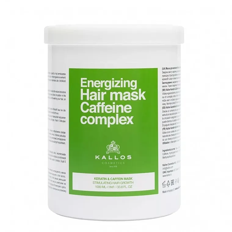 Kallos Cosmetics Keratin&amp;Caffein Mask Maska za kosu
