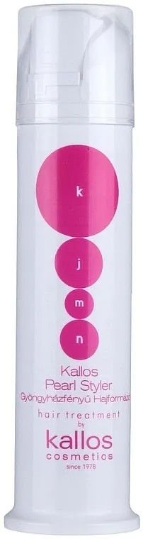 Kallos Cosmetics Pearl Styler Gel za oblikovanje kose sa bisernim efektom