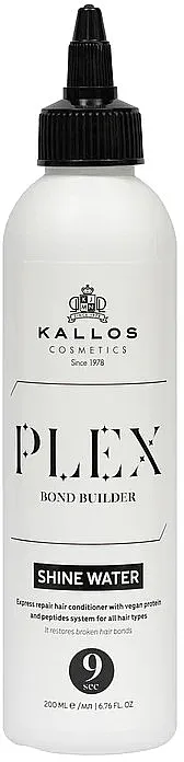 Kallos Cosmetics Plex Bond Builder Shine Water Voda za revitalizaciju koja daje sjaj oštećenoj kosi