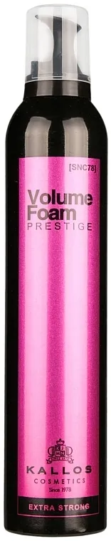 Kallos Cosmetics Prestige Extra Strong Hold Professional Volume Profesionalna pena za volumen kose