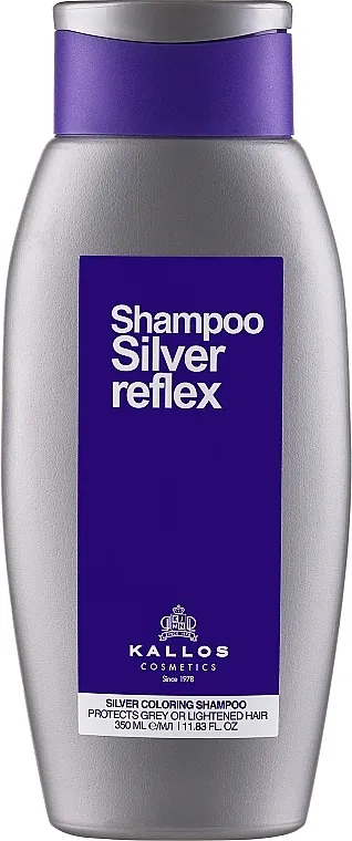 Kallos Cosmetics Silver Reflex Shampoo Šampon srebrne boje