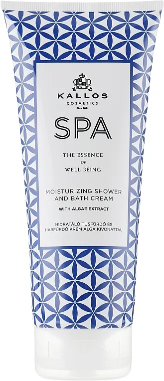 Kallos Cosmetics SPA Moisturizing Shower and Bath Cream With Algae Extract Krema za tuširanje