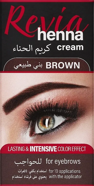 Kana za obrve u kremi Revia Eyebrows Henna