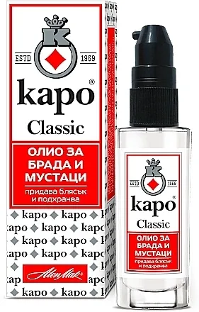 KAPO Classic Klasično ulje za bradu i brkove