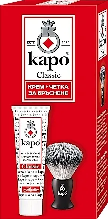 KAPO Classic (shaving/cr/100ml + acces/1pcs) Set za brijanje