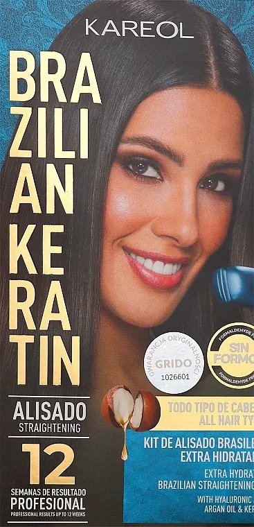 Kareol Brazilian Keratin Extra Hydrating Kit Set za ispravljanje kose