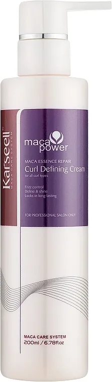 Karseell Maca Power Curl Defining Cream Krema za stilizovanje kovrdža