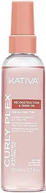 Kativa Curly Plex Reconstruct &amp; Shine Oil Ulje za obnavljanje i sjaj kose