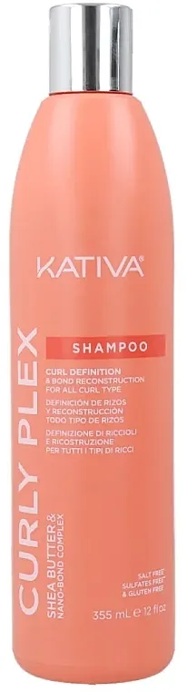 Kativa Curly Plex Shampoo Šampon za kovrdžavu kosu