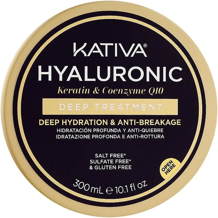 Kativa Hyaluronic Keratin &amp; Coenzyme Q10 Deep Treatment Maska za kosu