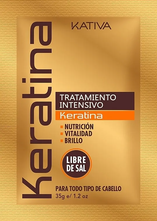Kativa Keratina Intensive Treatment Keratinska maska za intenzivnu obnovu oštećene i lomljive kose