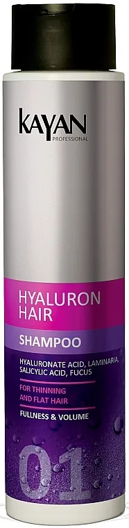 Kayan Professional Hyaluron Hair Shampoo Šampon za tanku kosu bez volumena