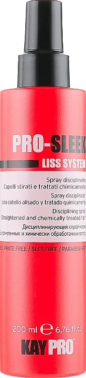 KayPro Pro-Sleek Hair Spray Disciplinski sprej za ispravljenu kosu