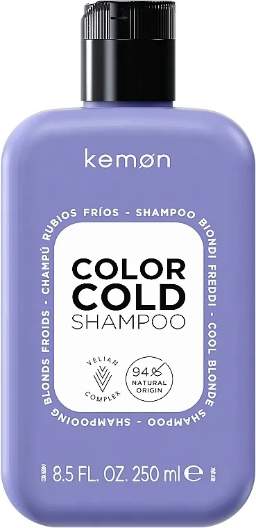 Kemon Color Cold Shampoo Šampon za održavanje hladne plave boje
