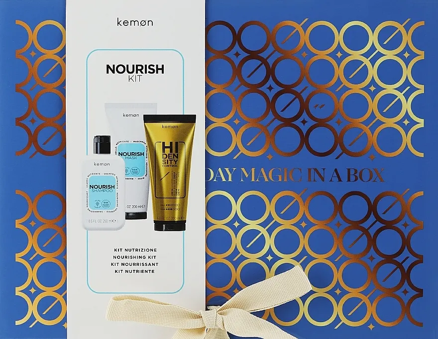 Kemon Nourish Kit (h/cr/200ml + shm/250ml + h/mask/200ml) Set