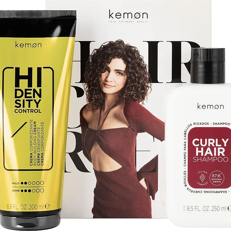 Kemon Wet Bundle Curly (hair/cr/200ml + sh/250ml) Set