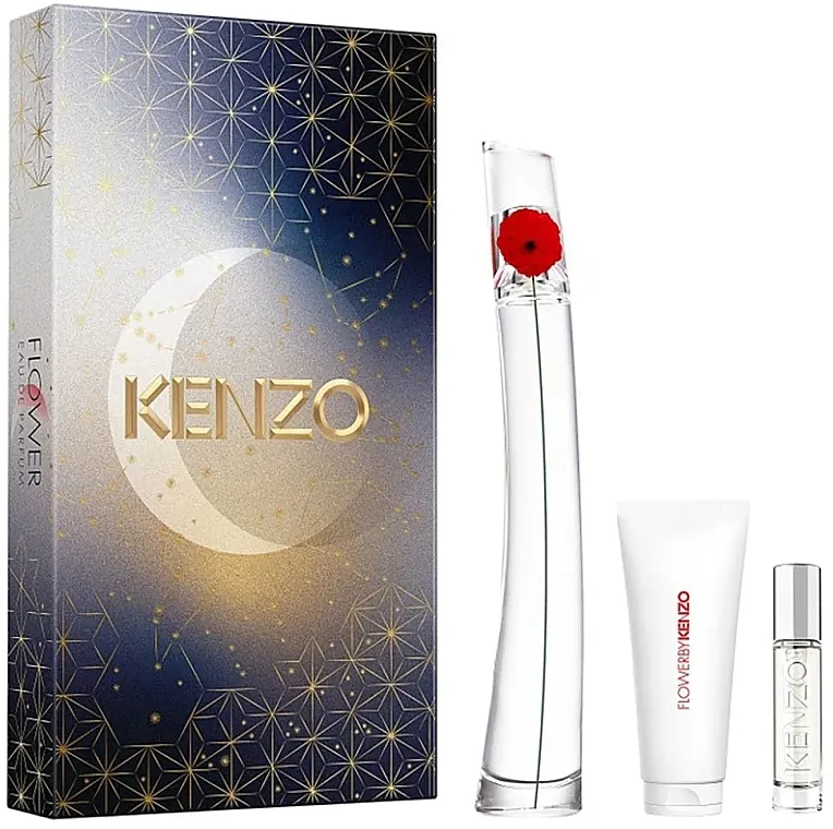 Kenzo Flower By Kenzo Set (edp/100ml + edp/mini/10ml + b/los/75ml)