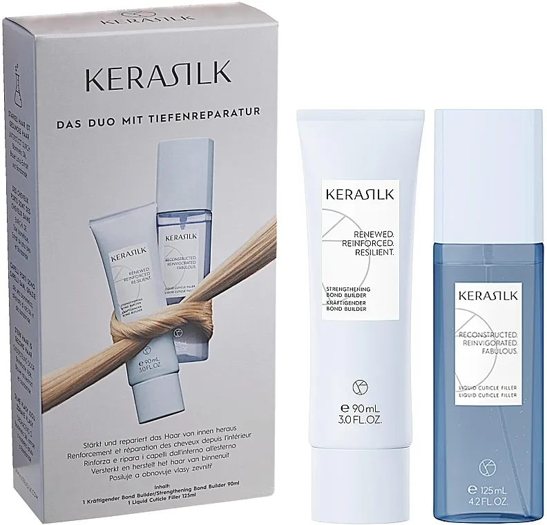 Kerasilk Deep Bond Repair Duo Set (h/fluid/125ml + h/cond/90ml) Komplet