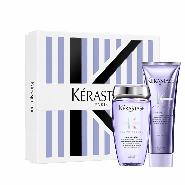 Kerastase Blond Absolu (shm/250ml + cond/250ml) Prolećni set za negu posvetljenih kose