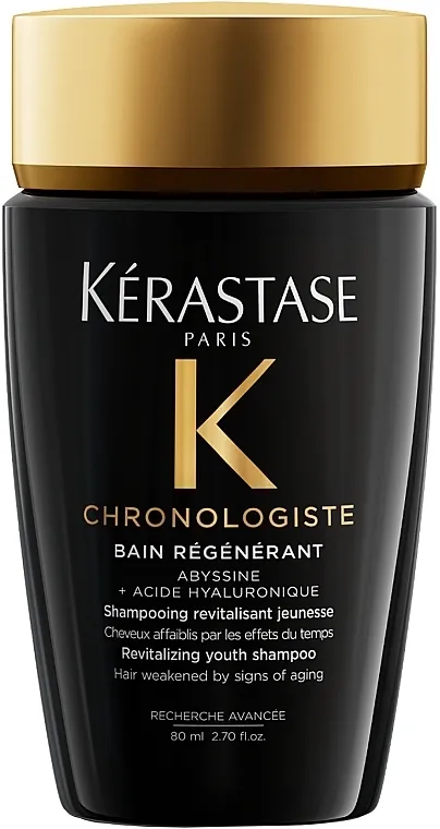 Kerastase Chronologiste Bain Regenerant Shampoo Obnavljajući šampon-kupka za kosu oslabljenu promenama uzrokovanim starenjem