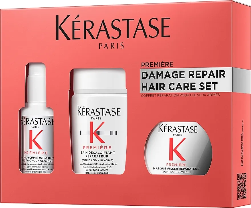 Kerastase Premiere (shm/45ml + shm/80ml + mask/75ml) Set kozmetike u putnom pakovanju za regeneraciju oštećene kose