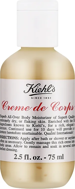 Kiehl's Creme de Corps A Rich Hydrating Body Moisturizer Hranjiva krema za tijelo