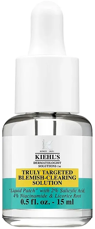 Kiehl's Dermatologist Solutions Truly Targeted Acne-Clearing Solution Nevidljivi tečni flasteri protiv akni