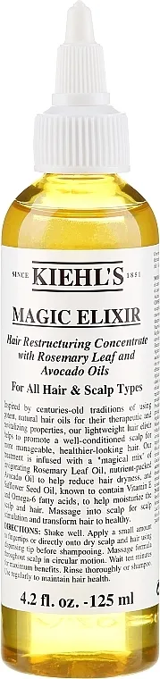 Kiehl's Magic Elixir Hair Restructuring Concentrate Eliksir za kosu