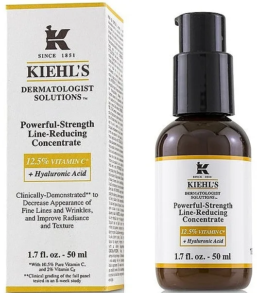 Kiehl's Powerful-Strength Line-Reducing Concentrate Koncentrat protiv bora sa 12,5% vitamina C