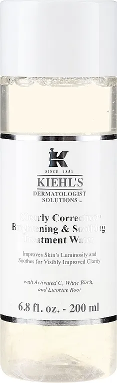 Kiehl`s Clearly Corrective Brightening and Soothing Treatment Water Esencija za ujednačavanje tena i blistavost