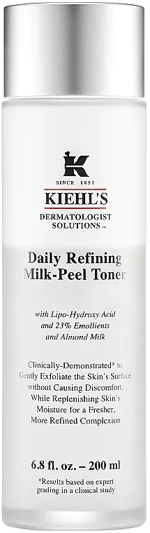 Kiehl`s Dermatologist Solutions Daily Refining Milk-Peel Toner Dnevni mliječni piling za kožu