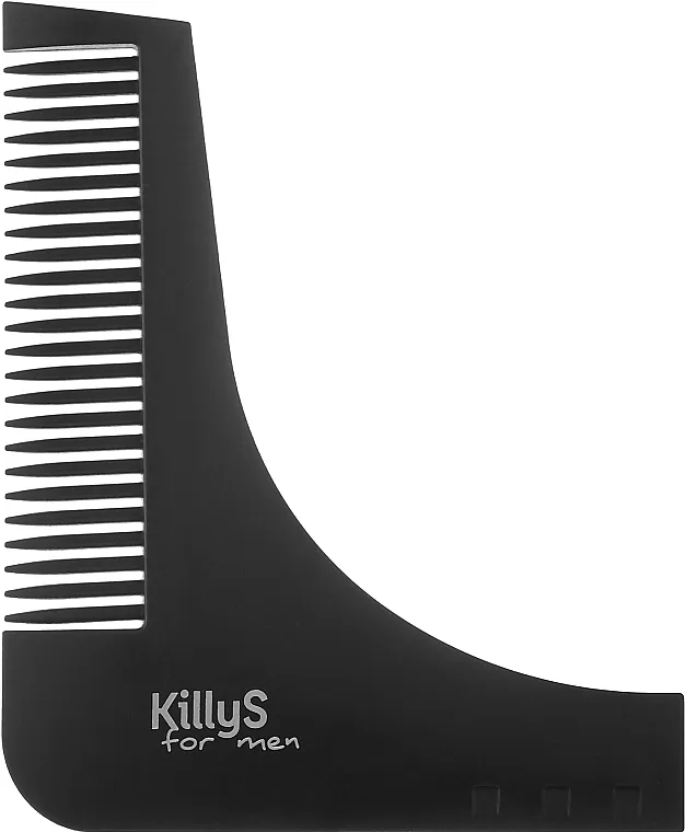 KillyS For Men Beard Styling Comb Plastični češalj za bradu 500982