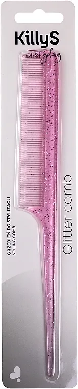 KillyS Glitter Comb Svetlucavi češalj za kosu, roze