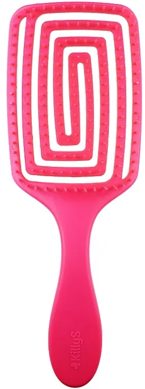 KillyS Neon Shine Četka za kosu sa elastičnim iglicama Neon Shine, roze