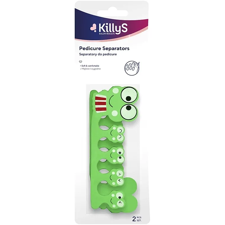 Killys Pregrade za nožne prste, 500114, zelene