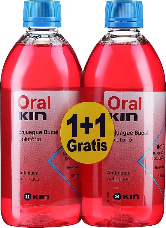 Kin Oraklin Mouthwash (2 x 500ml) Set tečnosti za ispiranje usta